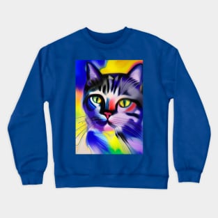 Cat portrait Crewneck Sweatshirt